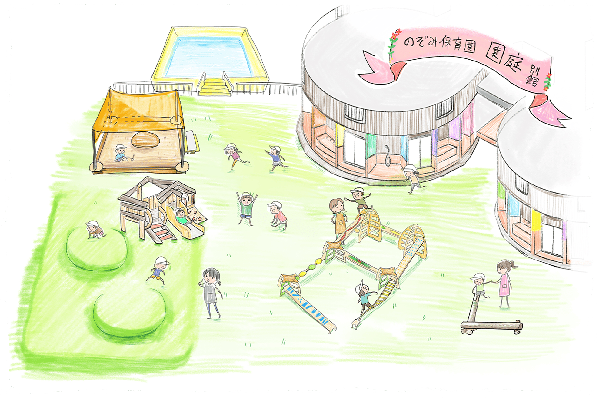 のぞみ保育園園庭マップ別館